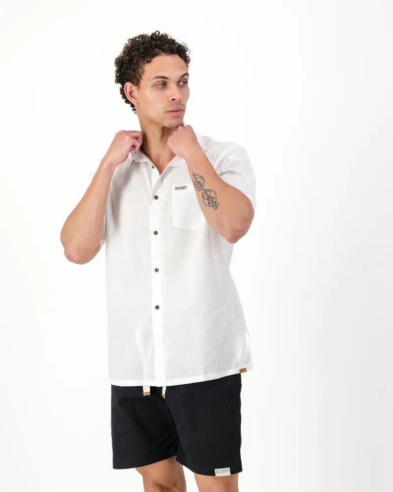 Regular Fit Shorts - Solid Black - Image 1