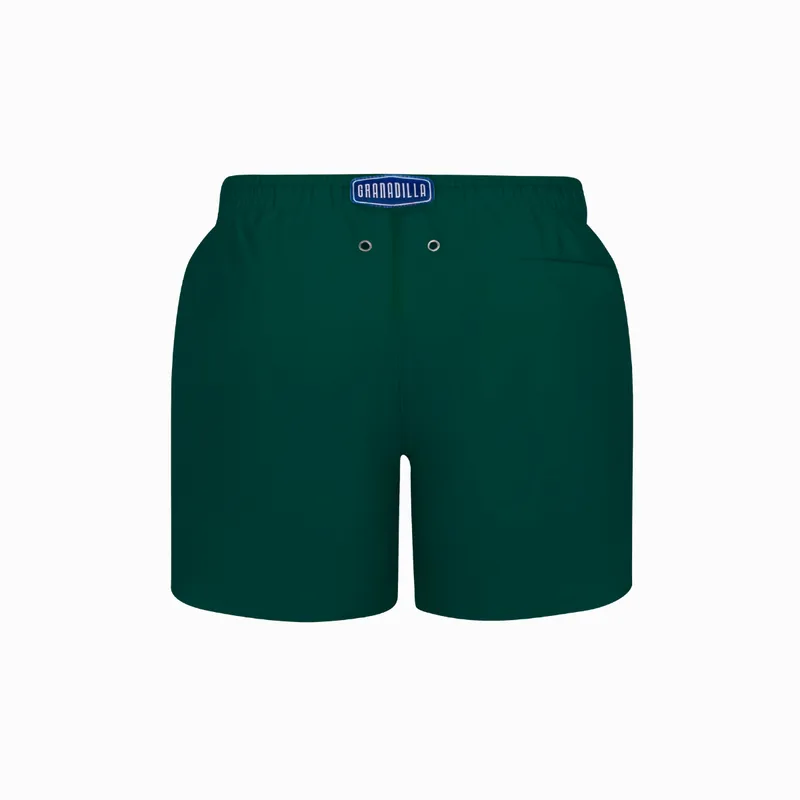 Mid-Length | Plain Embroidery  / Emerald - Image 6