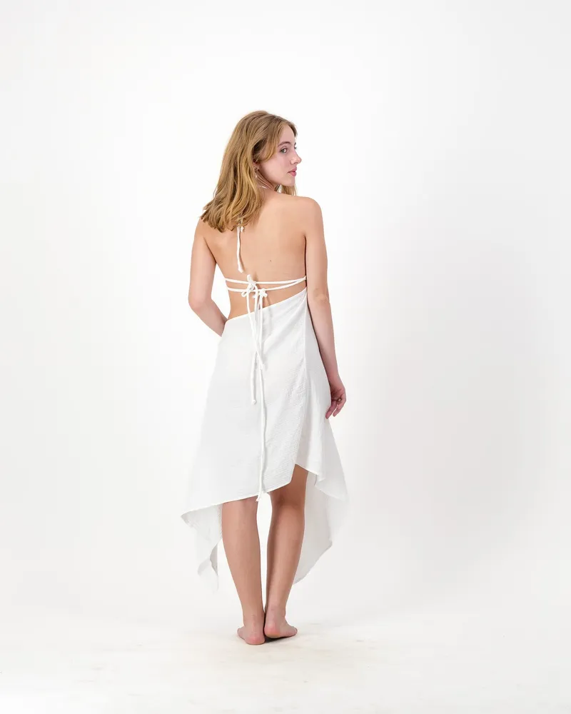 Solara Dress - White - Image 7