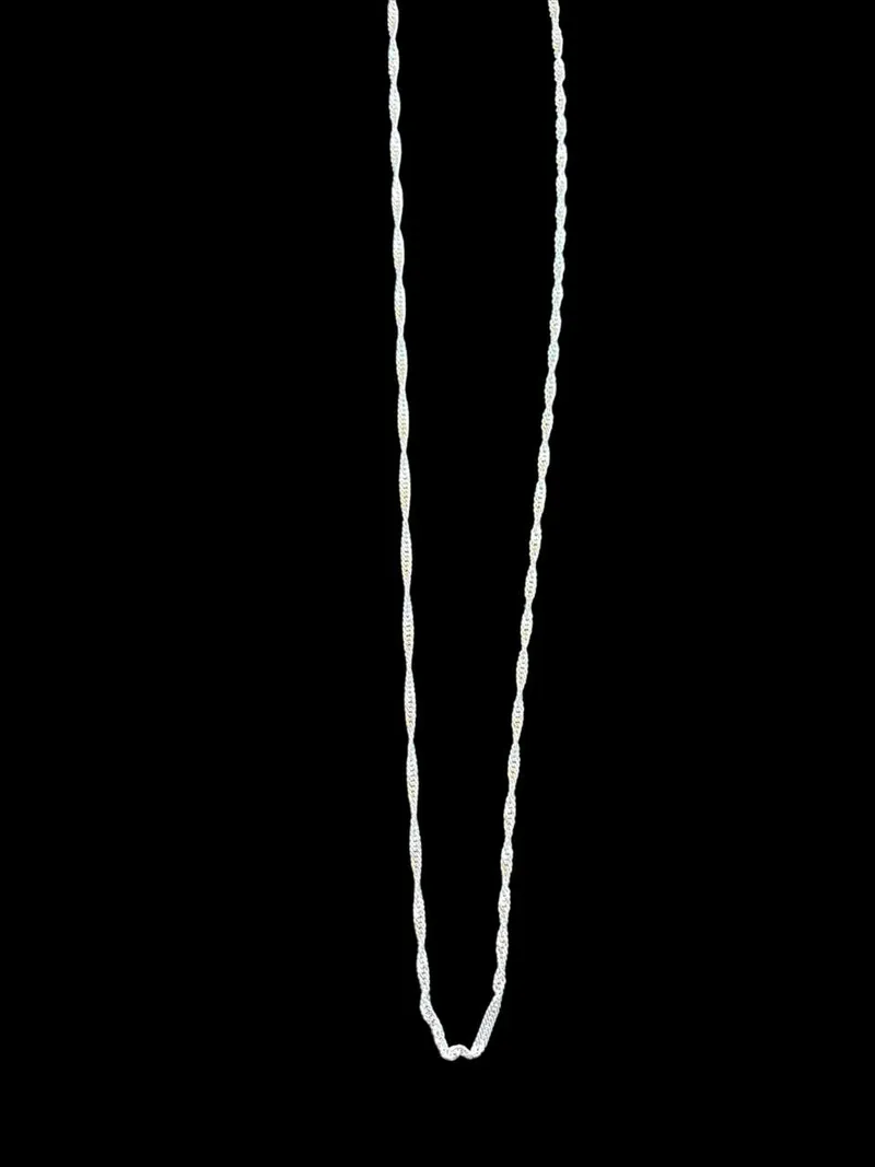Sing 0.25 Sterling Silver Chain - Image 1