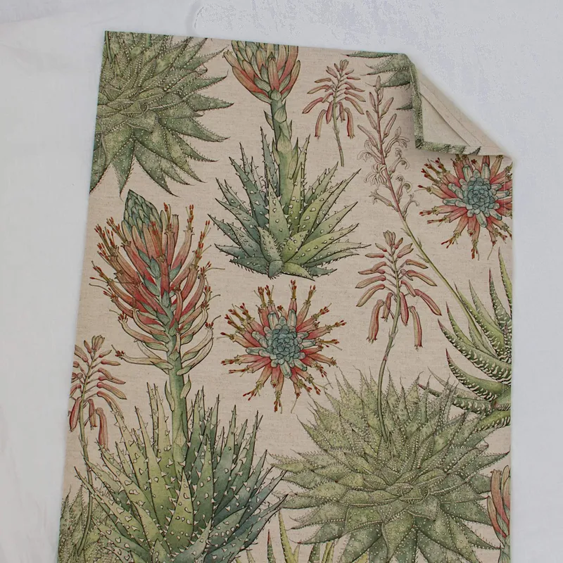 Succulents Tea Towel - Image 3