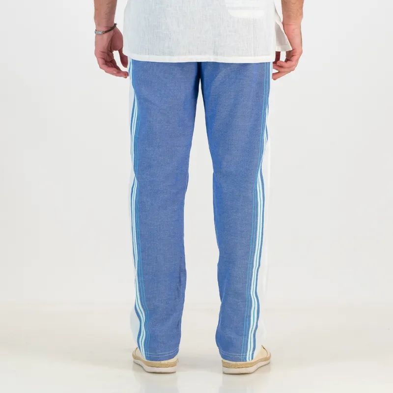 Regular Fit Trousers - Royal Blue - Image 3