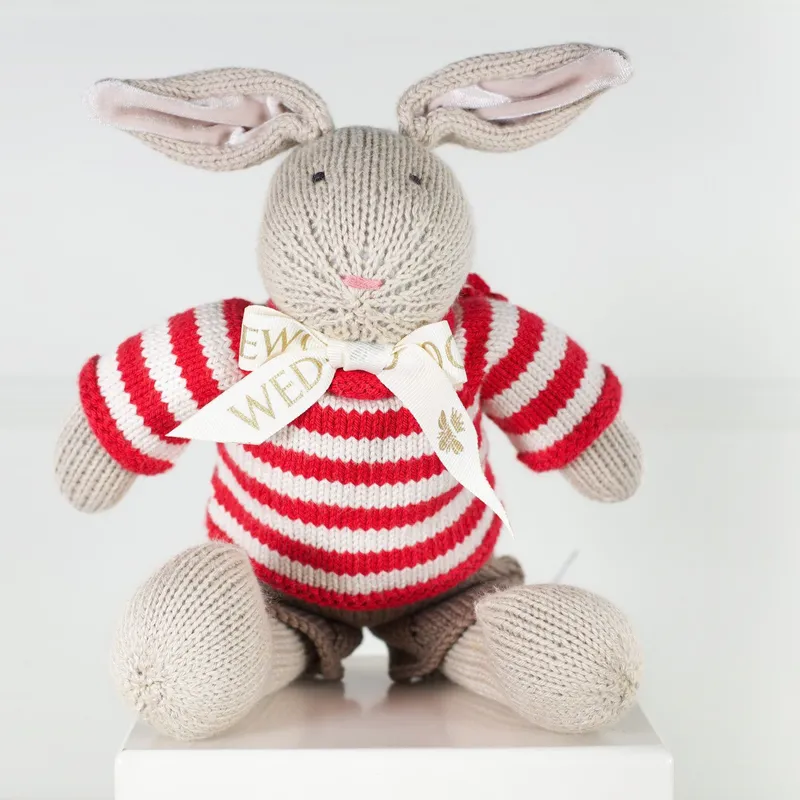 Wedgewood Heirloom Rabbit - Boy Red Stripe - Image 1