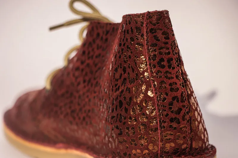 Burgundy Leopard Print Vellie - Image 8