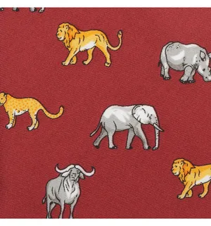 Big Five Buffalo printed Microfiber necktie
