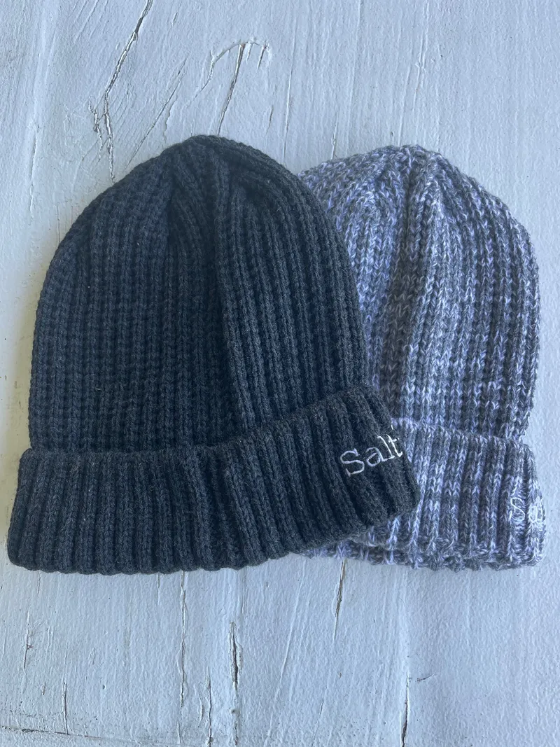 Textured Knit Tropical Sunset Beanie - Image 9