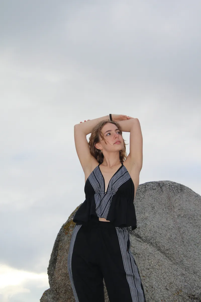 Callie Top - Black Onyx - Image 8