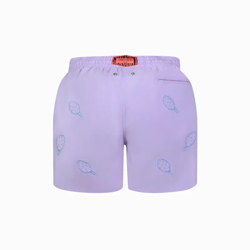 Limited Edition Swim Shorts | Lollies/ Lilac - Image 5