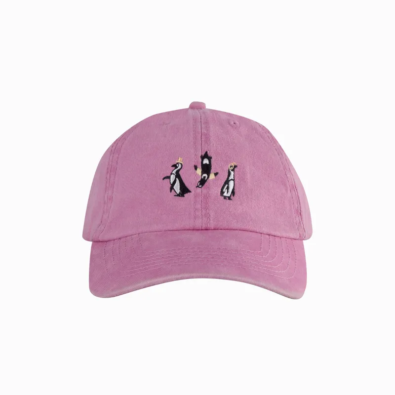 Washed Peak | Penguins / Pink - Image 1