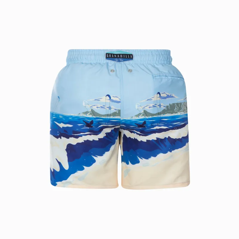 Mid-length Swim Shorts | Blouberg Beach / Blue - Image 5