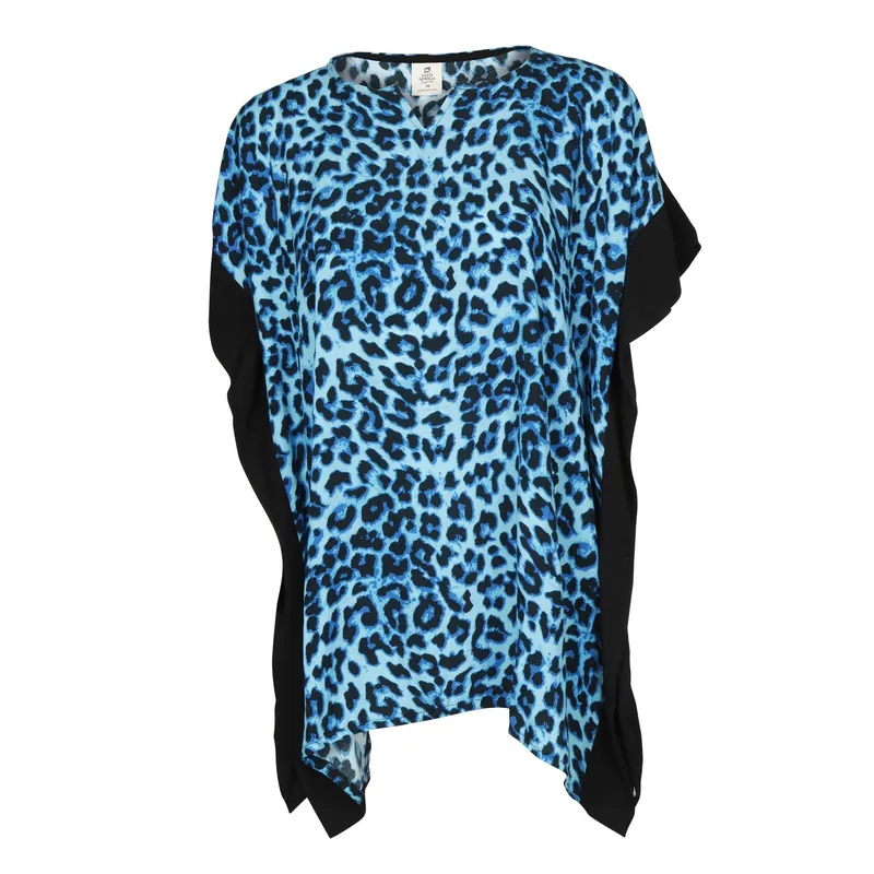 Ladies Short Animal Print Kaftan - Image 1