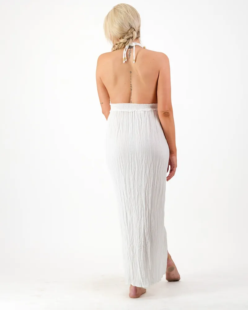 Summer Dress - White - Image 4