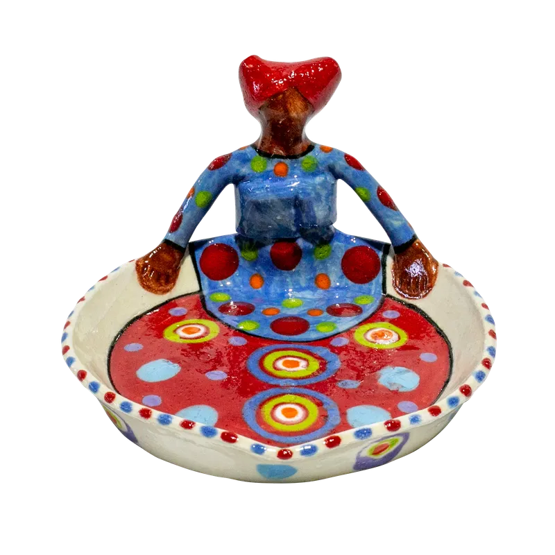 1Lady Sweetie Dish Bright on White - Image 2