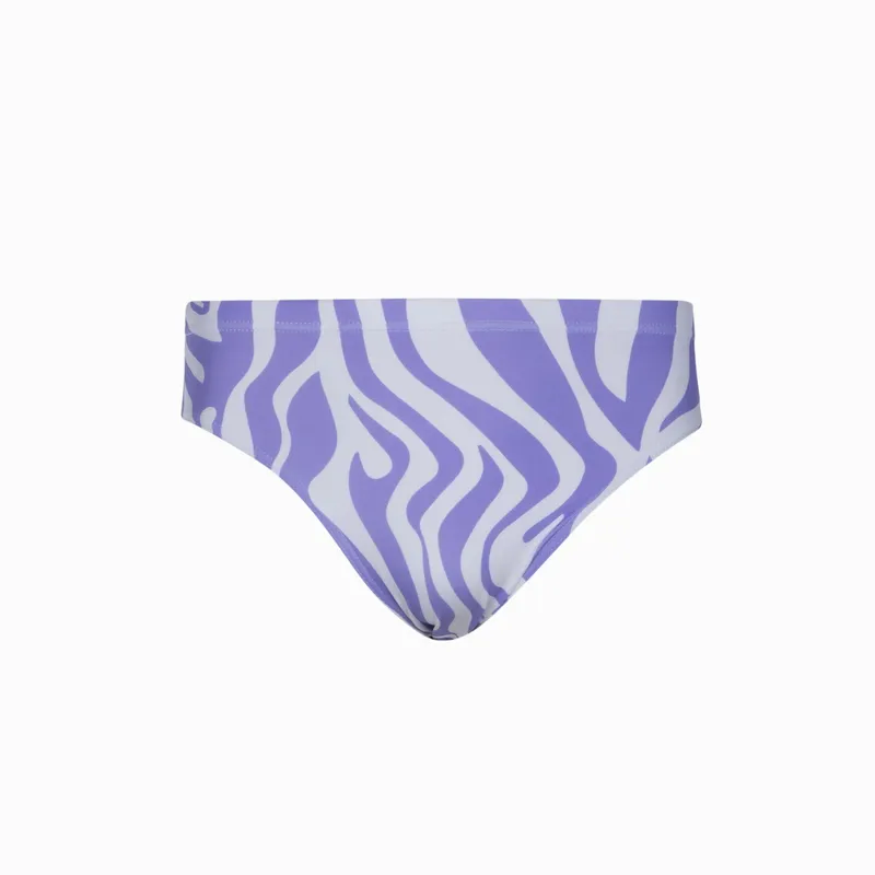 Brief Bottoms | Zebra Lilac - Image 1