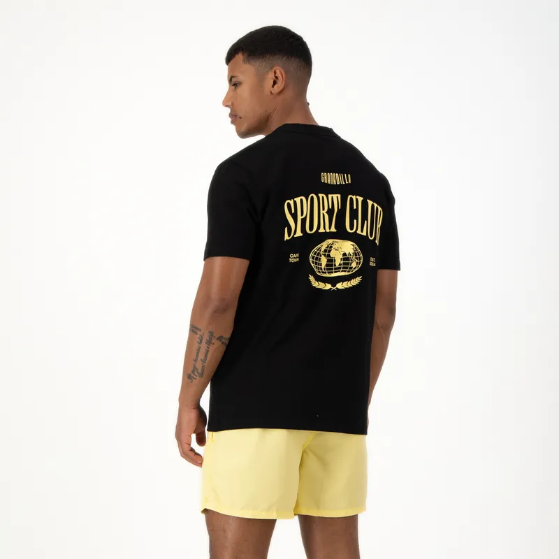 Black Tee | Sports Club - Image 1