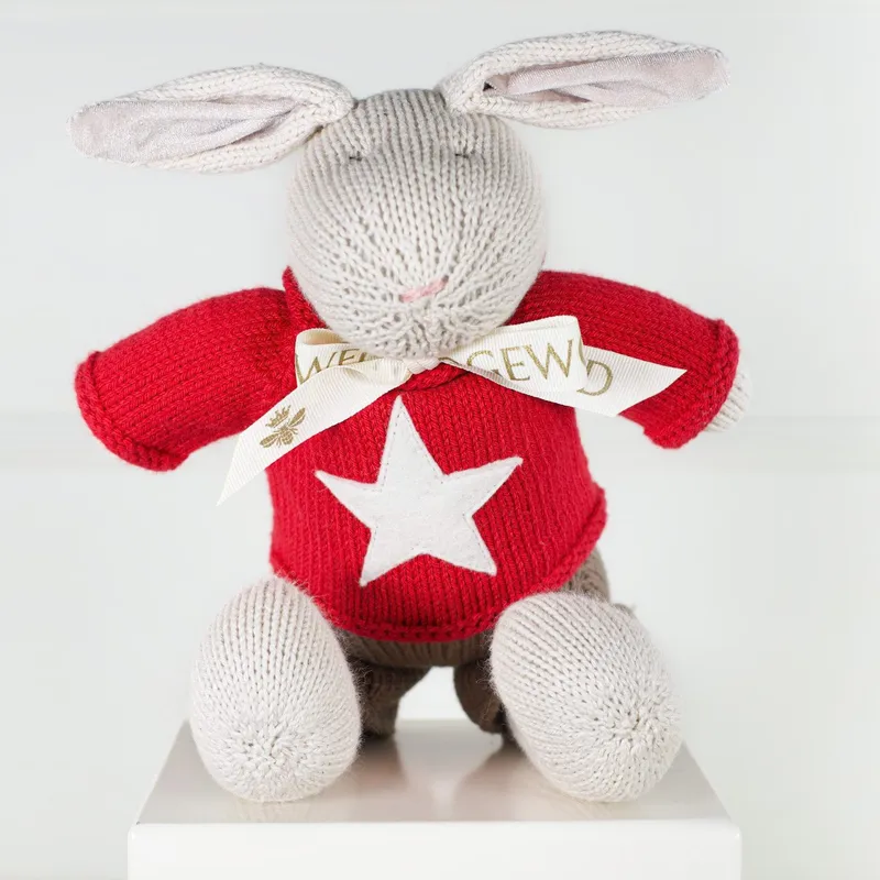 Wedgewood Heirloom Rabbit - Boy Red Star - Image 1