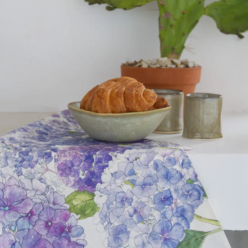 Hydrangea Tea Towel - Image 2