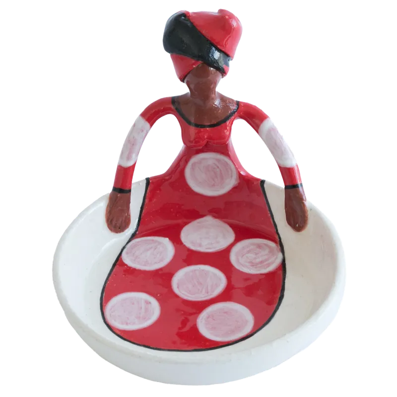 1Lady Tiny Ubuntu Bowl Bright on White - Image 3