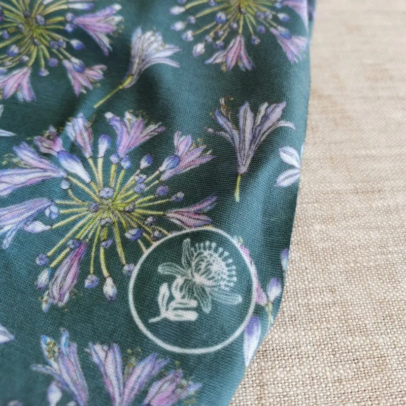 Agapanthus Headwear Scarf - Image 3