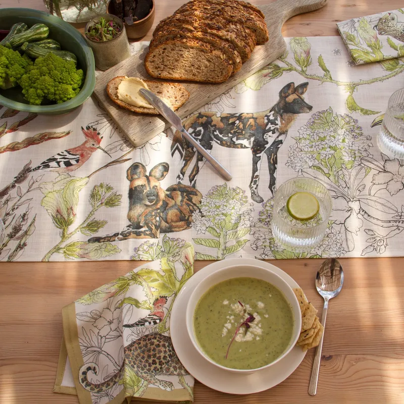 Table Runner ~ Safari Symphony - Image 1