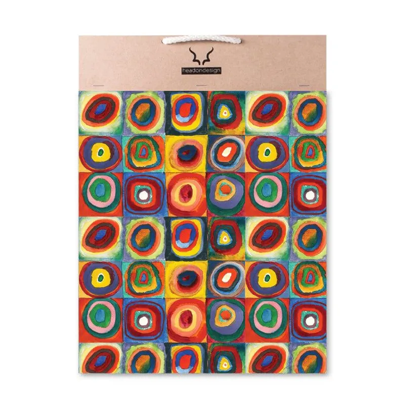 Leopard Sculpture - with Kandinsky Art Print - Image 2