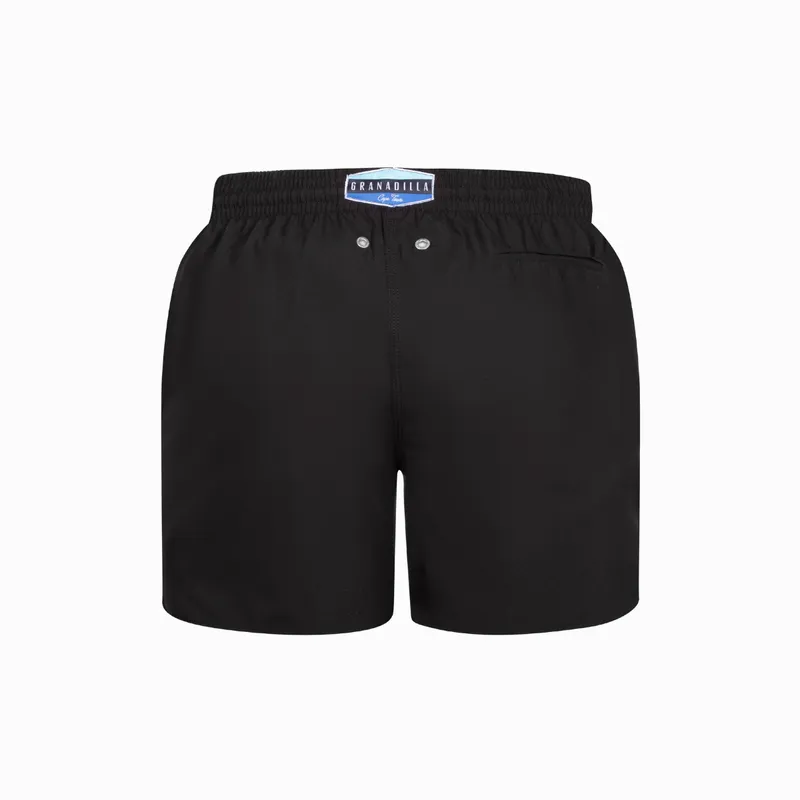 Mid-length Swim Shorts | Lolly Embroidery / Black - Image 6