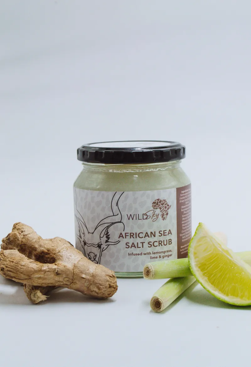 African Sea Salt Scrub - Image 1