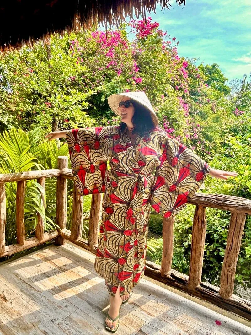 IYOCA African Lifestyle Kimono - Image 1