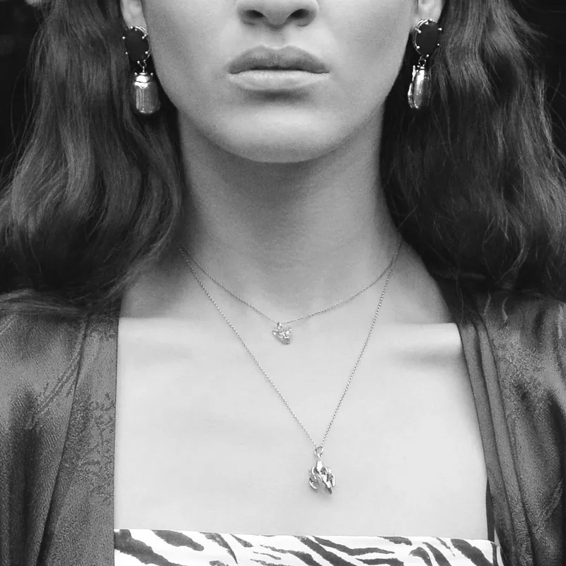 Ingwe Face Necklace - Image 4