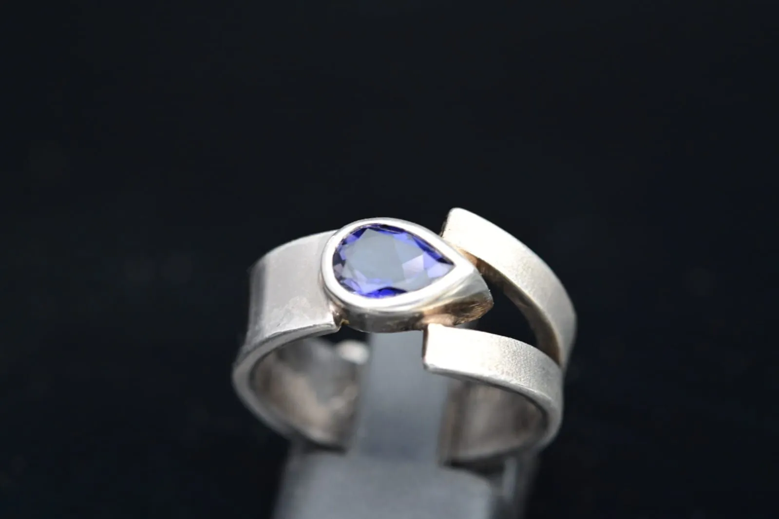 Iolite Ring Sterling Silver