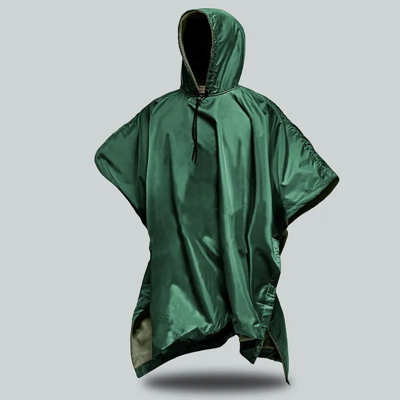 Poncho Fleece Lined Waterproof - Image 3