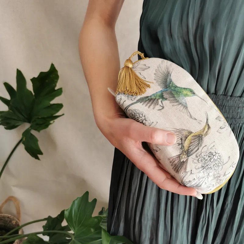 Malachite Medley Clutch Bag - Image 1