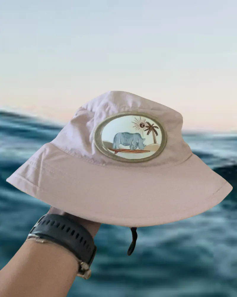 Rhino Range Adventure Wide Brim Bucket Hat - Image 6