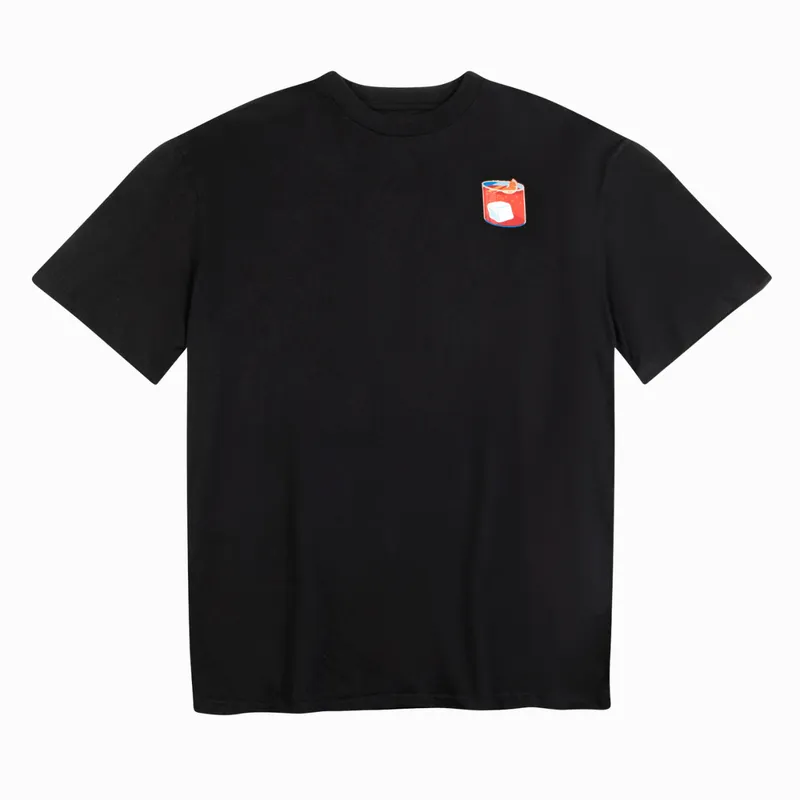 Loose Black Tee | Negroni Club - Image 5