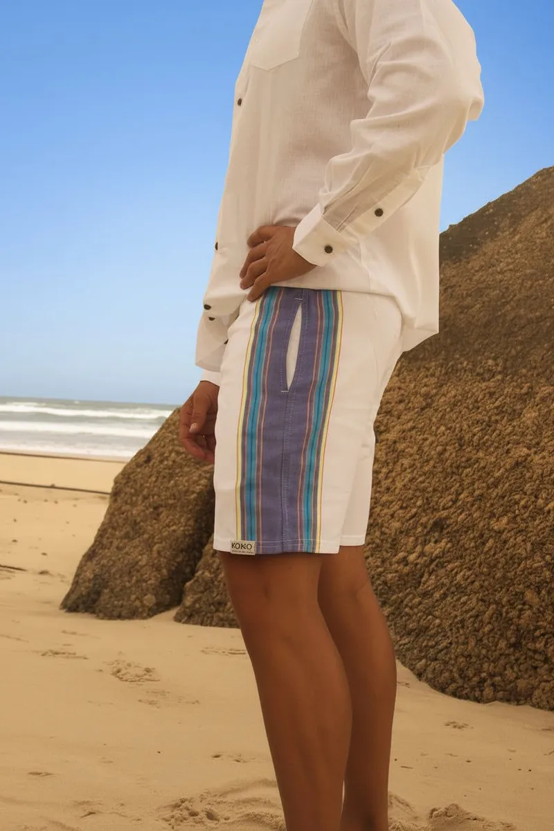 Regular Fit Shorts - Ocean Breeze - Image 1