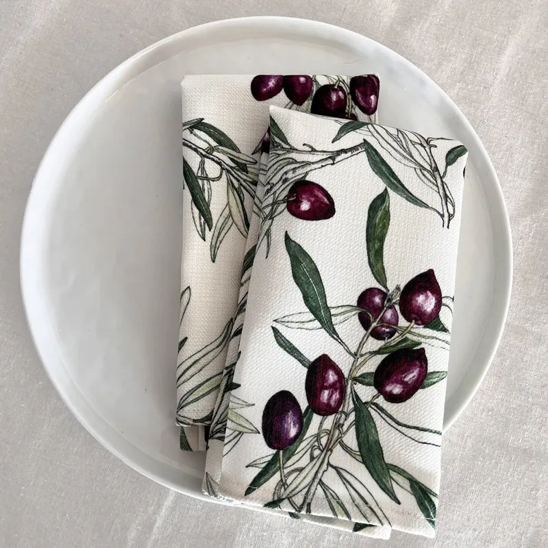 Mediterranean Napkins ~ Set of two - Image 1