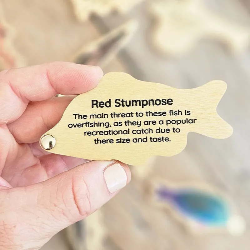 Wooden Magnetic Fishing Game - Image 5