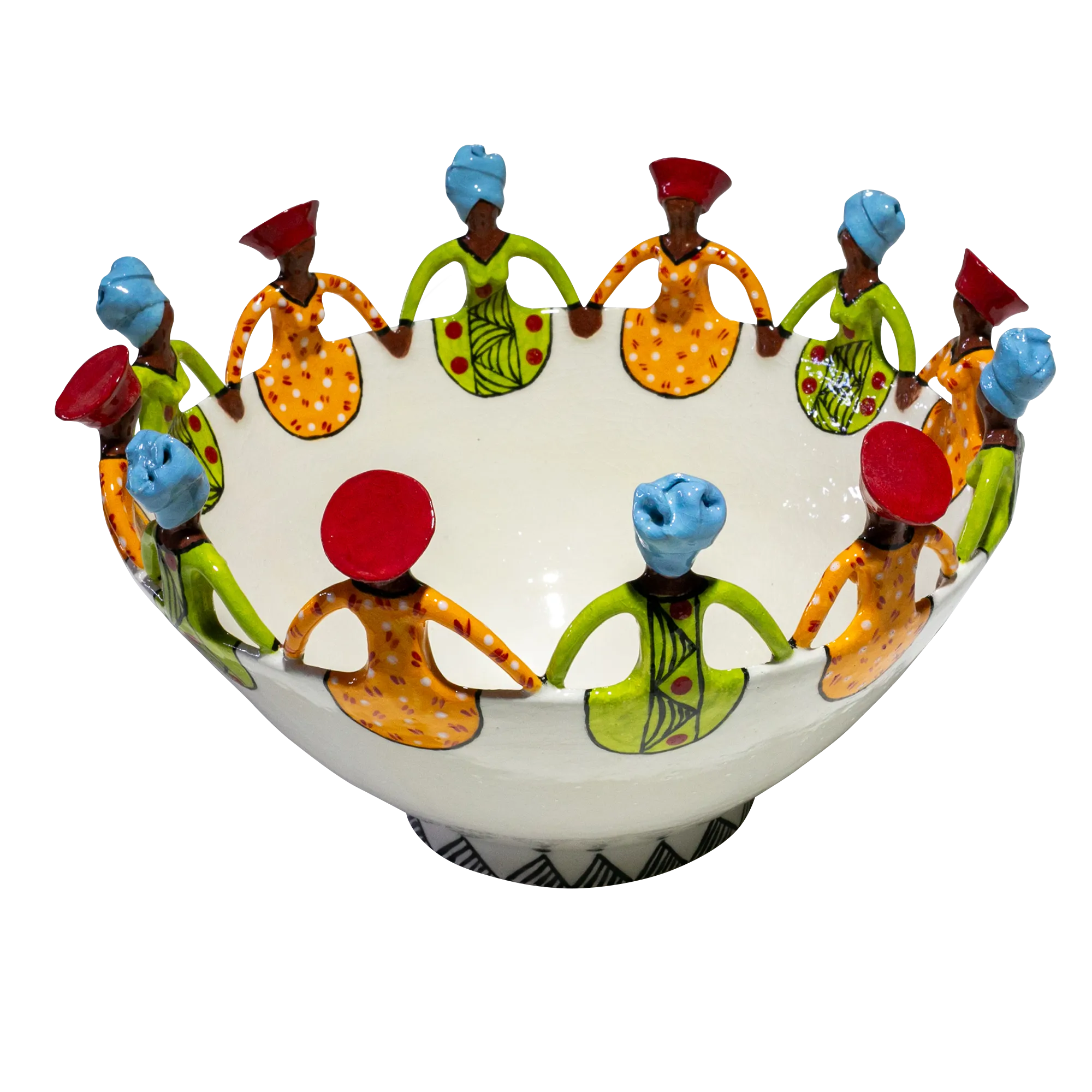 12Lady Women of Africa Ubuntu Bowl