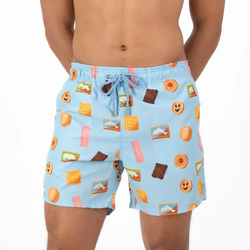 Mid-length Swim Shorts | Jolly Jammer / Blue - Image 2