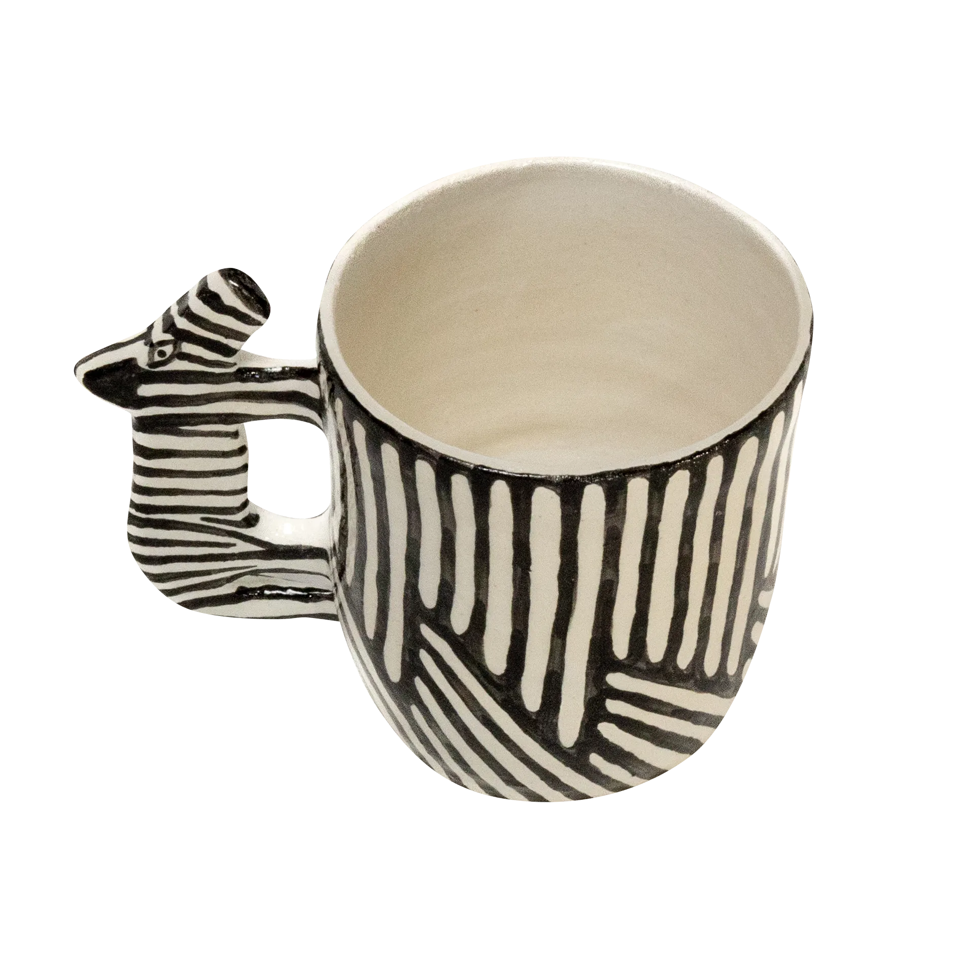 Zebra Handle Mug - standard size