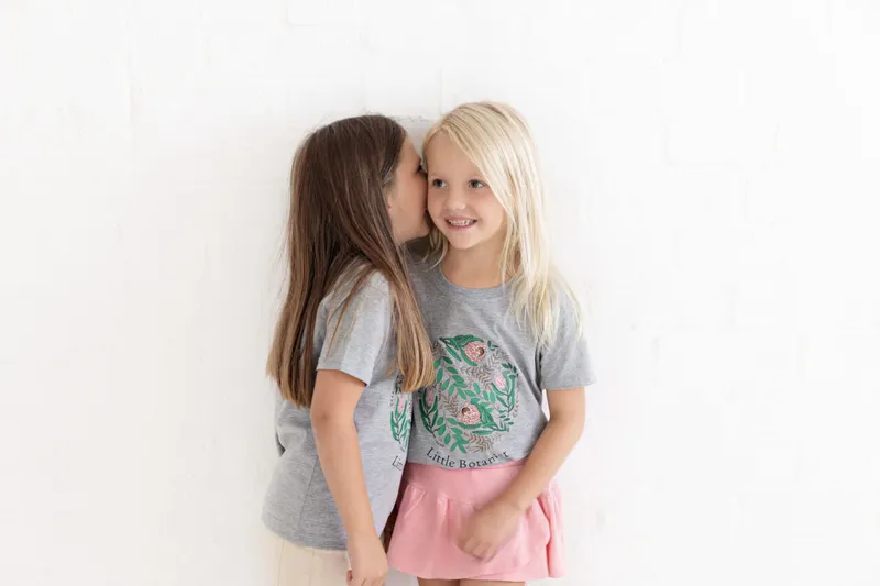 Little Botanist T-Shirt Grey - Image 2