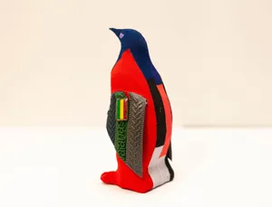 Penguin Sculpture – Mini Recycled Flip Flop Handmade Eco Art